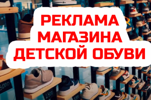Рекламный ролик для магазина обуви