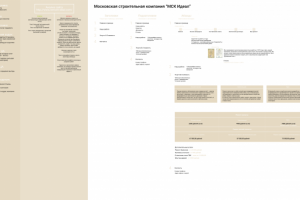 Текстовый прототип и анализ компании для редизайна