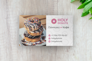 Разработка дизайна Визитки