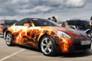 Аэрография на авто