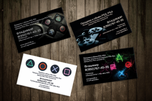 Визитки Game36ru