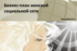 СОЗДАНИЕ БИЗНЕС-ПЛАНА "ЖЕНСКАЯ СОЦИАЛЬНАЯ СЕТЬ"
