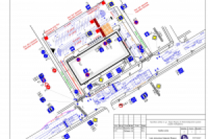 Схема ОДД  при строительстве торгового центра