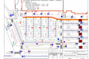 Разработка схемы ОДД на территории ТЦ