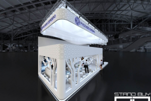 Выставочный стенд компании Сордис (бренд - Русское серебро)