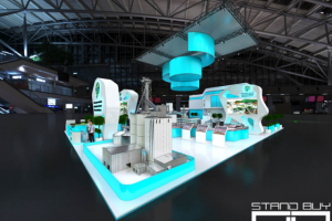 Выставочный стенд Министерства экологии Московской области