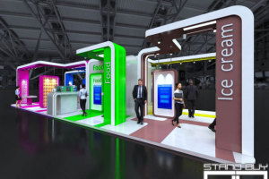 Выставочный стенд компании Mars