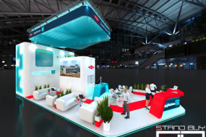 Выставочный стенд компании Dow Izolan