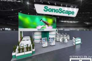 Выставочный стенд компании Sonoscape