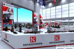Выставочная экспозиция концерна Калашников
