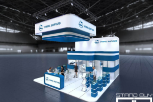 Выставочный стенд АО ССК Вымпел