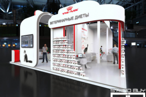 Выставочный стенд компании Royal Canin