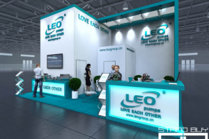 Выставочный стенд компании Leo