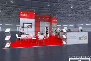 Выставочный стенд компании Сеттка