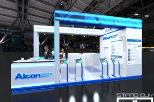 Выставочный стенд компании Alcon