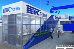 Выставочный стенд компании Техинком