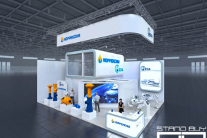 Выставочный стенд компаний ЗСПА и Норрексим