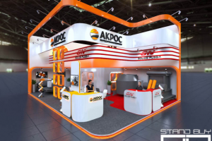Выставочный стенд компании Акрос