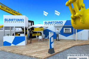 Выставочный стенд компании Sumitomo