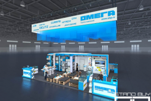 Выставочный стенд компании Омега