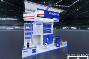 Выставочный стенд компании Ruscon