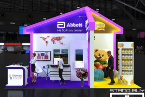 Выставочный стенд компании Abbott