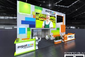 Выставочный стенд компании Avgust