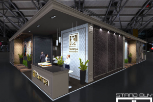 Выставочный стенд компании Палитра