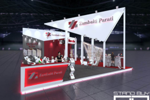Выставочный стенд компании Zambaiti Parati
