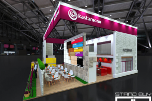 Выставочный стенд компании Kastamonu