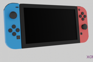 Low-poly Nintendo Switch