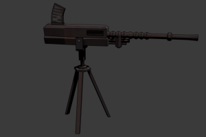 Low-poly турель.