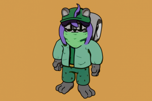 Mooch из Undertale yellow