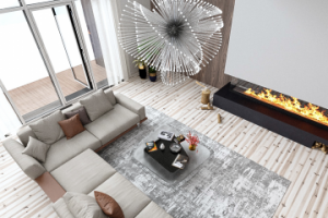 Визуализация дивана в интерьере для фабрики