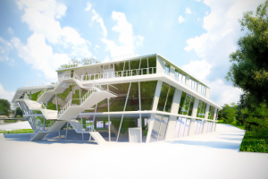 визуализация парковой зоны