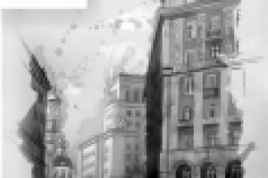 Пейзаж графика. А3