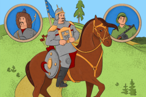 Обложка героических сказов