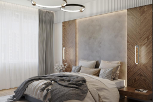 ЖК Румянцево парк. Дизайн спальни