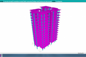 Многоэтажный дом с монолитным каркасом