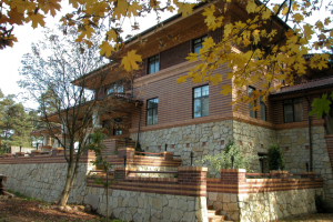 Дом в стиле Ф. Л. Райта.