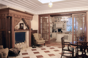 Дом в английском стиле.