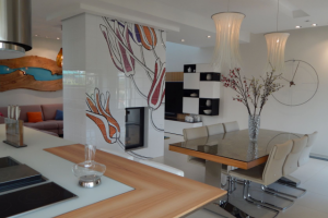 Интерьер дома в к/п Ривер клаб.