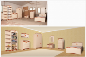 Обтравка+замена фона