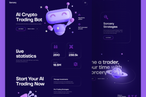 Crypto Push - Разработка веб сайта