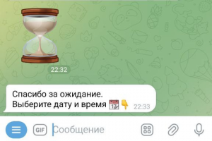 Чат бот telegram - запись на процедуру (Dikidi, Google Sheets)