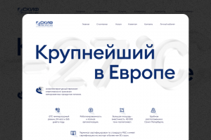 Лендинг для компании ООО "СКИФ"