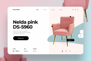 Дизайн интернет-магазина мебели