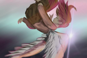 Арт "ты знаешь, кто ангел"