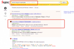 Доставка пиццы и суши