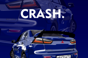 Иллюстрация автомобиля (постер)